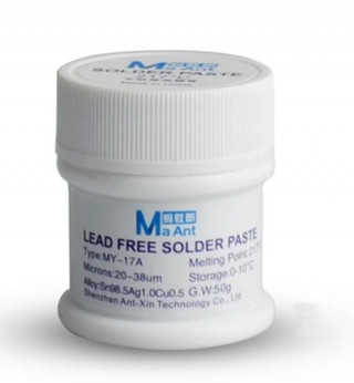 Паяльная паста MaAnt MY-17A (50 г, 217°C)