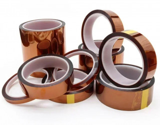 Термоскотч 0.28 х 20мм х 33м, 300°С, (каптон/полиамид) 