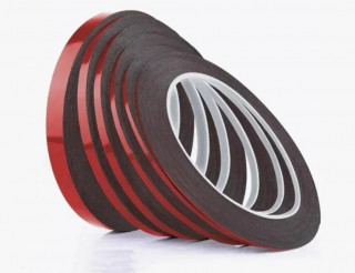 Скотч AMAOE DST030-5 двухсторонний, черный, на вспененной резине (0.30 мм х 5 мм х 10 м)