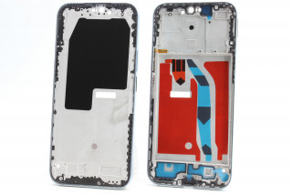 Рамка дисплея Honor X8b (LLY-LX1), 200 Lite (LLY-NX1), серебро, со шлейфом и кнопкой громкости, К-1