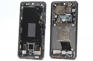 Рамка дисплея Xiaomi 14 Ultra, черный, оригинал