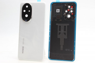 Задняя крышка Honor 200 (ELI-NX9), белый, со стеклом камеры, оригинал