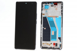 Дисплей Tecno Spark 20 Pro+ Plus (KJ7) AMOLED в черной рамке, К-1