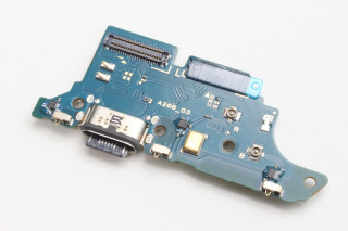 Нижняя плата (шлейф) Samsung A266B Galaxy A26 5G с разъемом зарядки, К-1