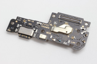 Нижняя плата (шлейф) Xiaomi Poco X5 Pro 5G, Redmi Note 12 Pro 5G, с разъемом зарядки и считывателем SIM (22101320G 22101316C), оригинал