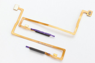 Шлейф Honor X7d 4G (LGN-LX1) со сканером отпечатка, черный, К-1