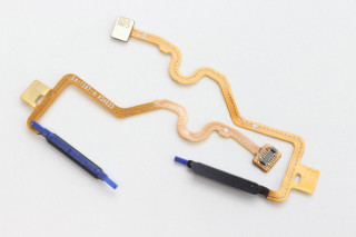 Шлейф Tecno Spark 40C (KM4k) сканера отпечатка, черный, К-1