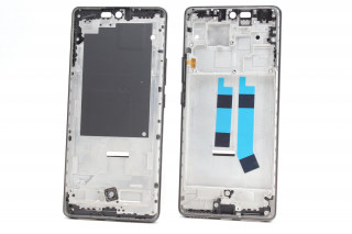 Рамка дисплея Xiaomi Poco M7 4G, черный, К-1