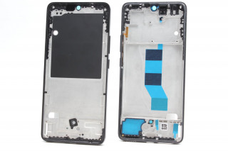 Рамка дисплея Xiaomi Poco M7 Pro 5G, черный, К-1