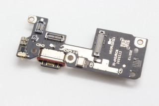 Нижняя плата (шлейф) Xiaomi Poco F7, с разъемом зарядки и считывателем SIM, K-2
