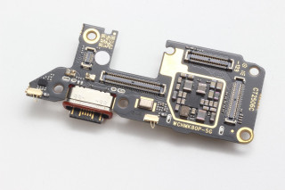 Нижняя плата (шлейф) Xiaomi Poco F7 Ultra, с разъемом зарядки и считывателем SIM, K-1
