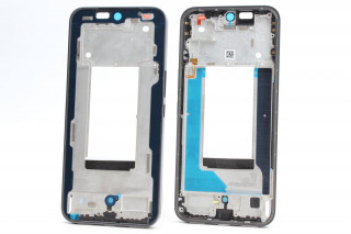 Рамка дисплея Tecno Pova 7 Pro 5G (LJ8), черный, оригинал