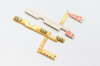 Шлейф Motorola Moto G85, кнопки включения и громкости, оригинал