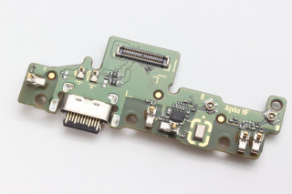 Нижняя плата (шлейф) Motorola Moto G60s с разъемом зарядки, K-1