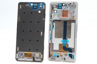 Рамка дисплея Xiaomi Poco F4 GT, серебро, оригинал