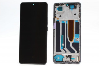 Дисплей Realme 10 Pro+ Plus 5G (RMX3686), OLED в черной рамке,  К-1
