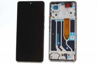Дисплей Realme 10 Pro+ Plus 5G (RMX3686), OLED в оригинальной  золотой рамке,  К-1