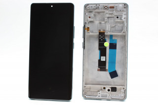 Дисплей Xiaomi Redmi Note 14 Pro 4G, AMOLED в голубой рамке, К-1