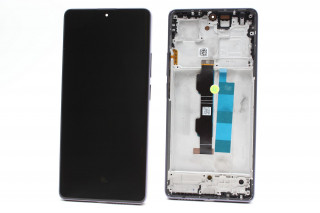 Дисплей Xiaomi Redmi Note 14S, AMOLED в фиолетовой рамке, К-1