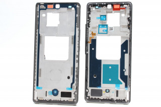 Рамка дисплея Infinix Zero 40 5G (X6861), серебро, оригинал