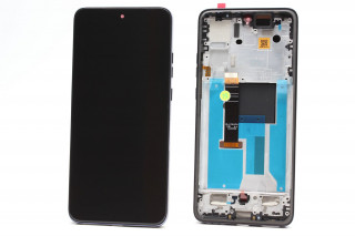 Дисплей Motorola Edge 50 Neo, POLED в серой рамке, оригинал