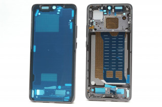 Рамка дисплея Xiaomi Poco F7 Pro, черный, оригинал