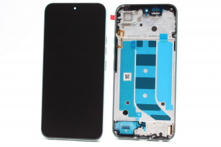 Дисплей Tecno Spark 40 Pro (KM6), AMOLED в оригинальной зеленой рамке, К-1